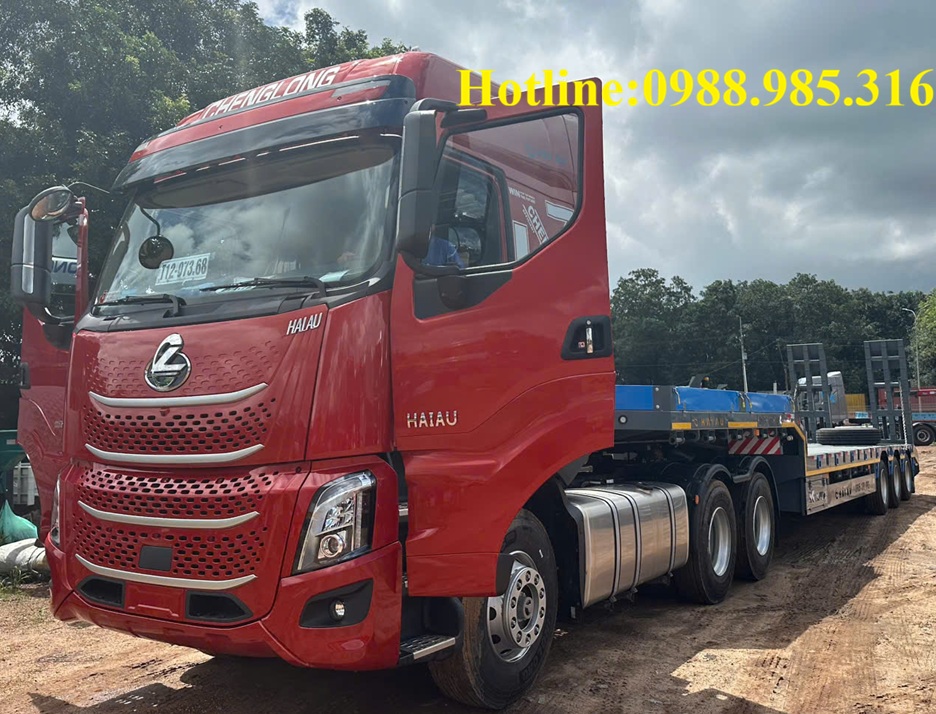 giá xe đầu kéo kéo mooc lùn